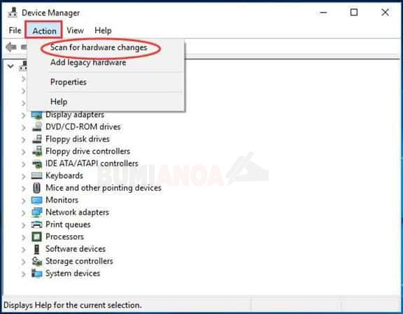 USB-Not-Recognized-scan-for-hardware-change