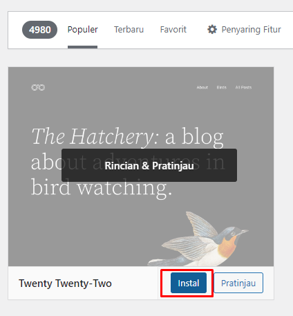 install-tema-wordpress